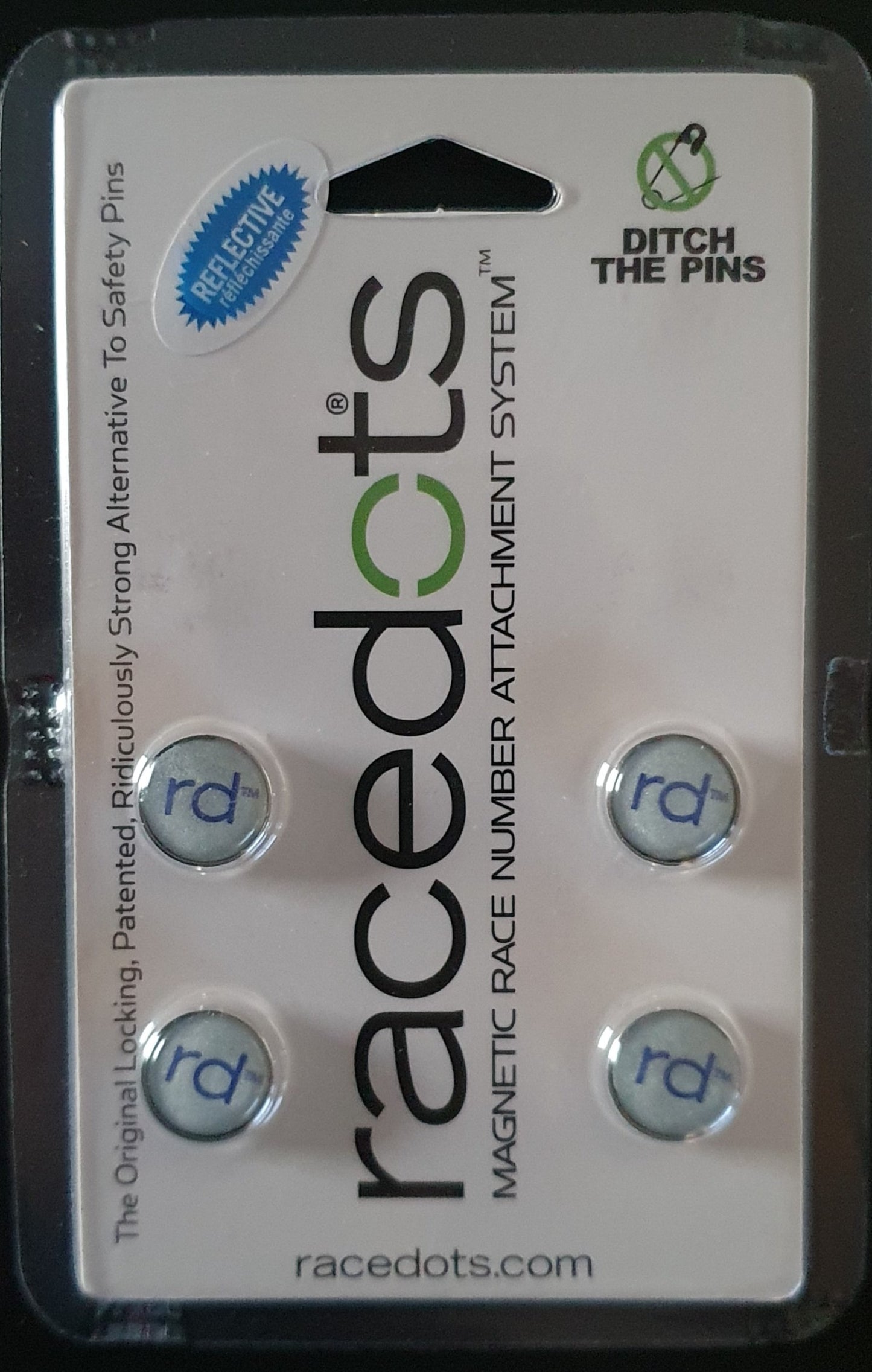 RaceDots - Reflective Silver