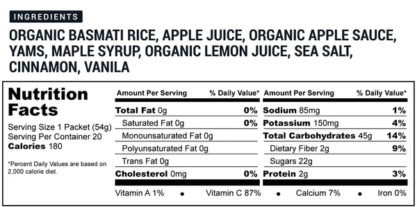 AWESOME SAUCE - (Vegan) Load of Healthy Carbs - 180 Kcal