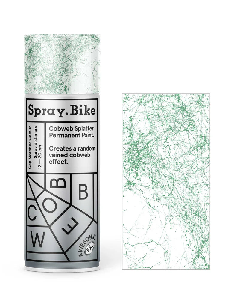 Spray.Bike - 400ml Cobweb Splatter Celadon