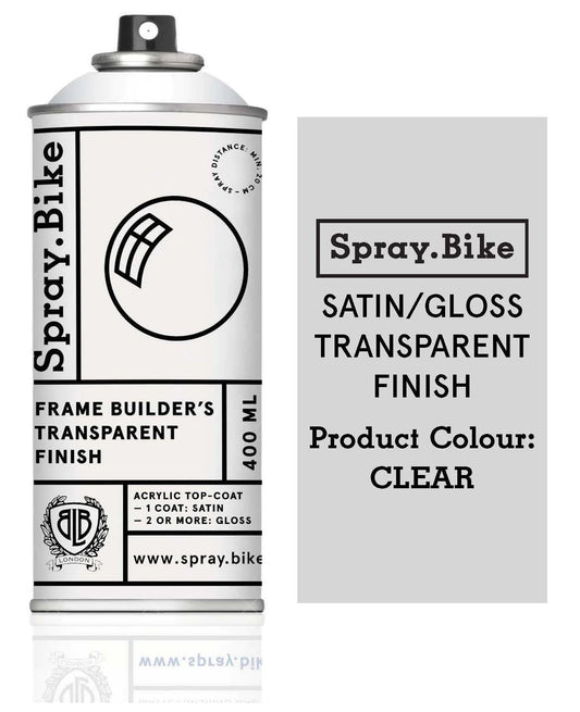 Spray.Bike - 400ml Transparent Finish Satin/Gloss