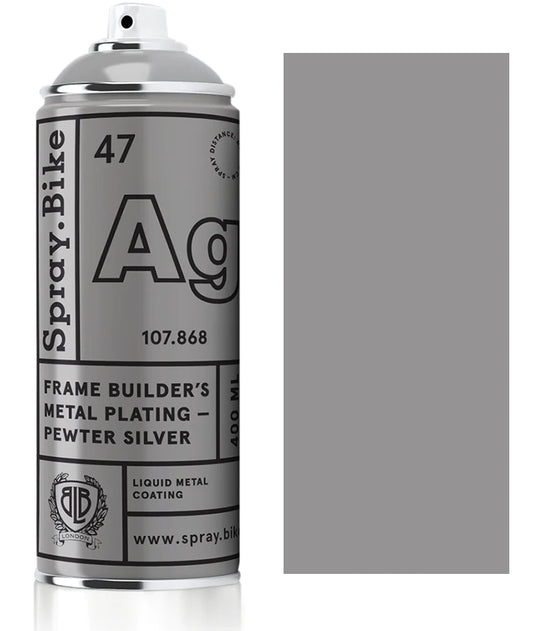 Spray.Bike - 400ml Pewter Silver